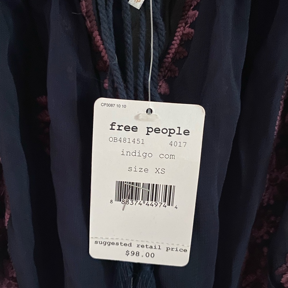 Free People Sheer Crop Top - Picture 4 of 9